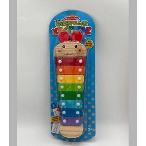 Melissa & Doug Caterpillar Xylophone primary colors music baby toddler
